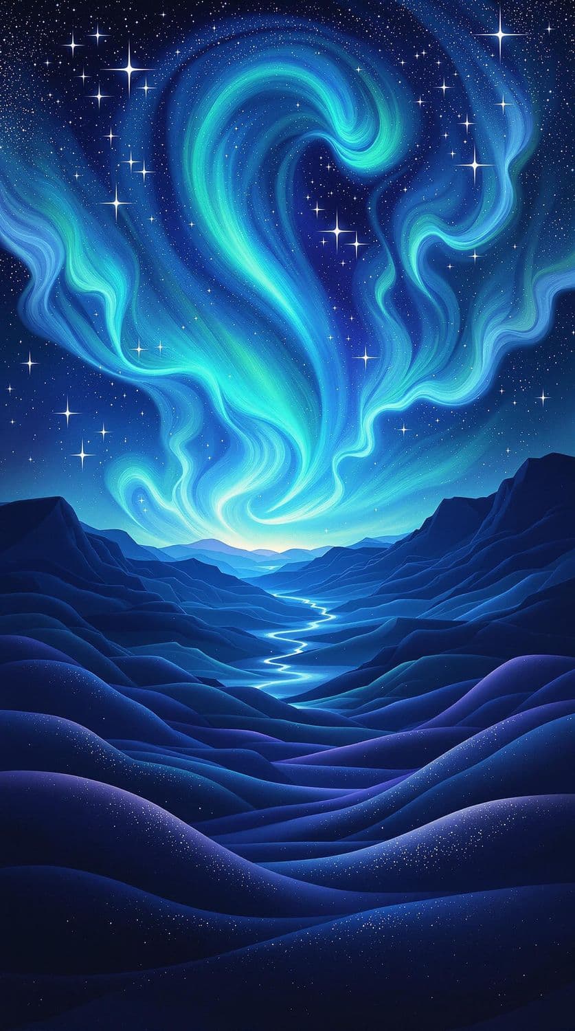 Mystical Aurora Skies