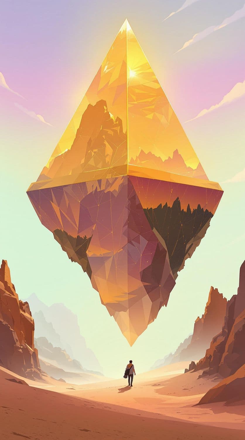 Futuristic Desert Dawn