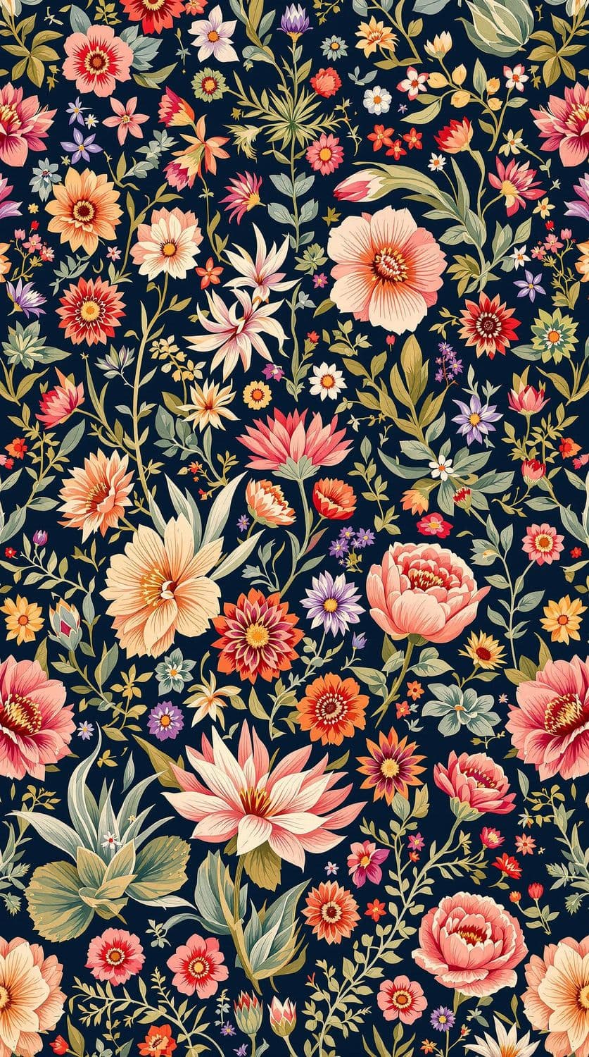 Desert Bloom Tapestry