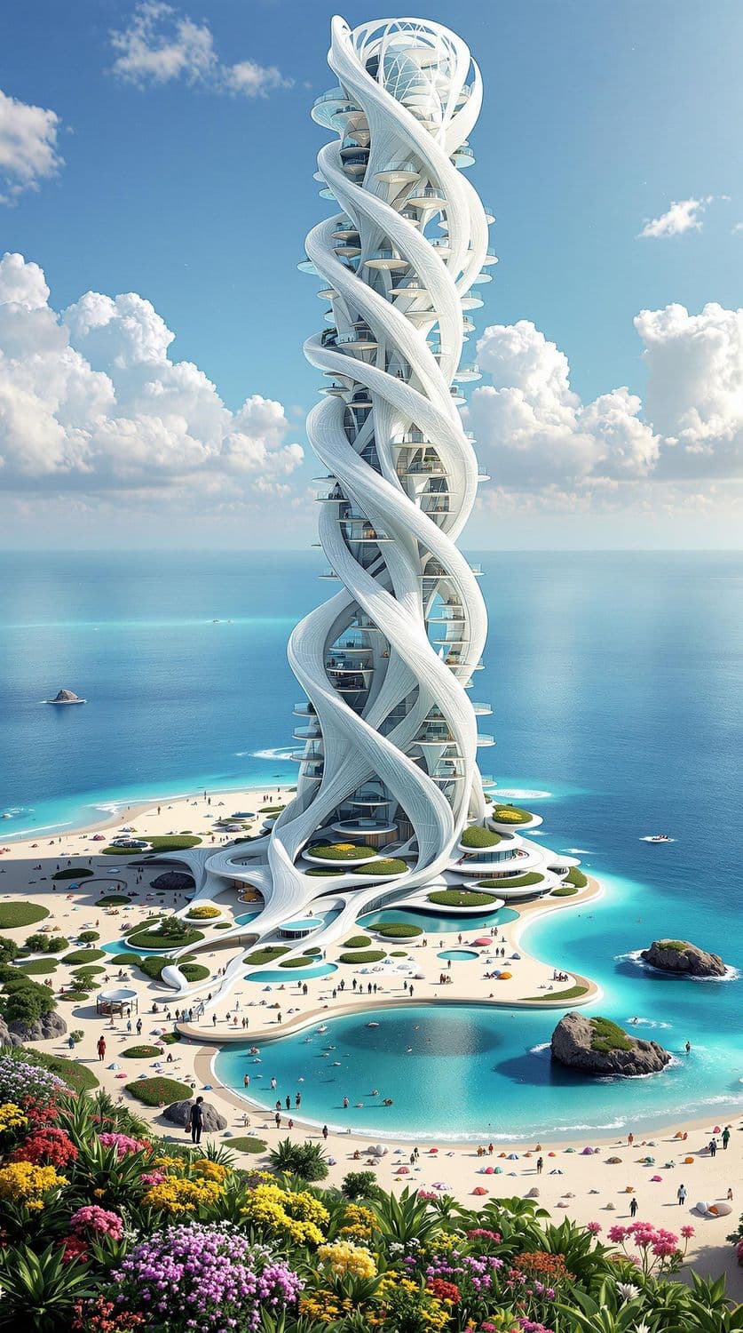 Oceanic Spiral Tower