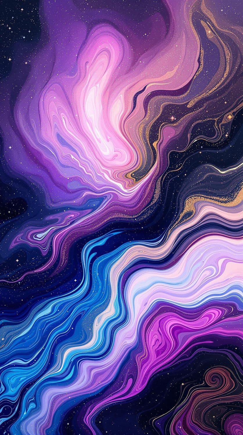 Mystical Twilight Swirls