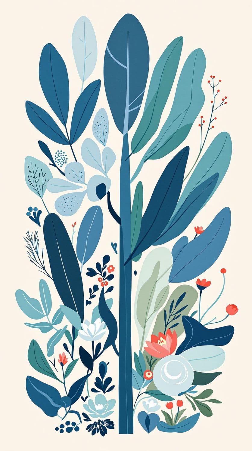 Modern Geometric Flora