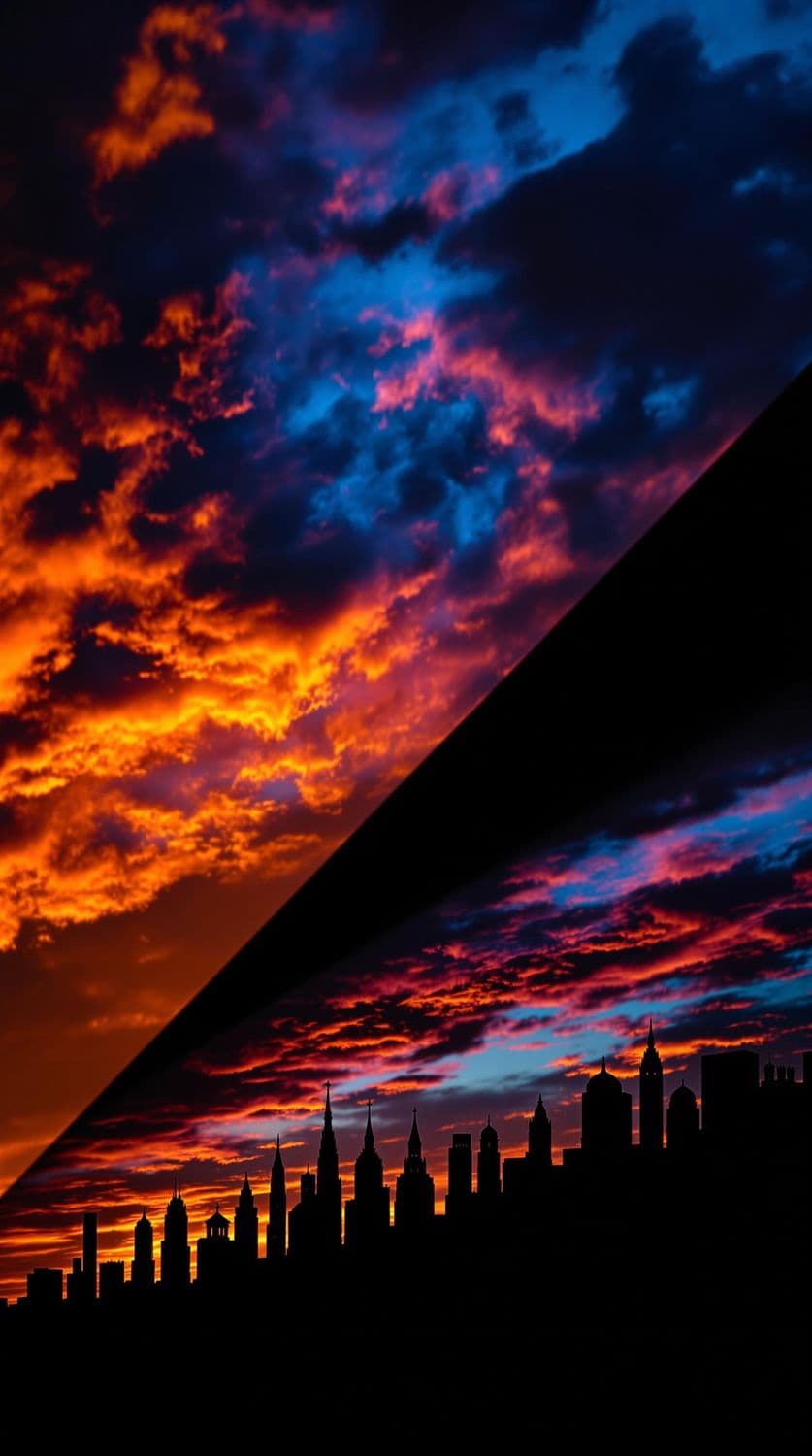 Sunset Skyline Drama