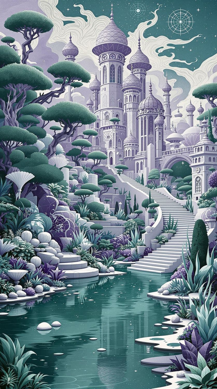 Enchanted Purple Realm