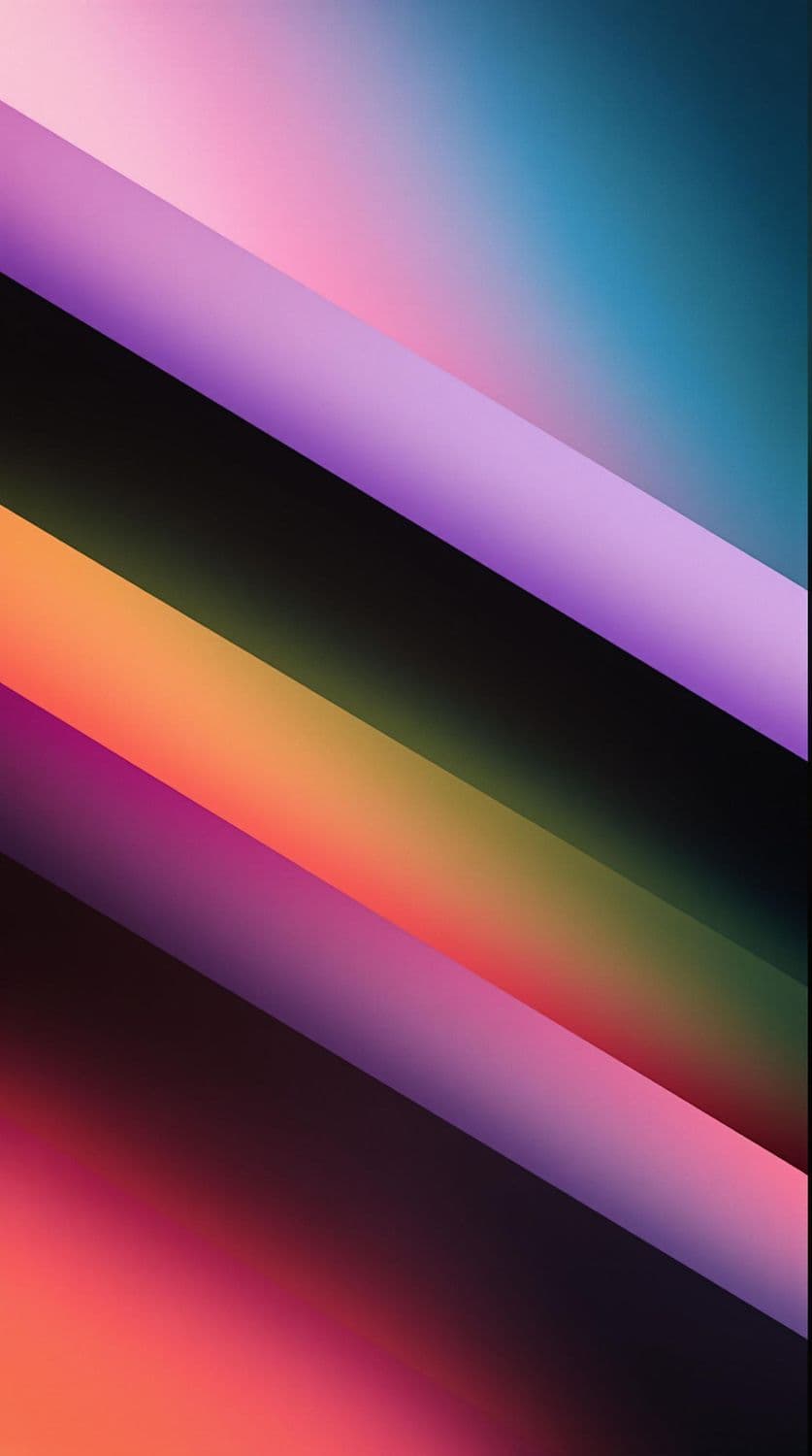 Diagonal Gradient Stripes