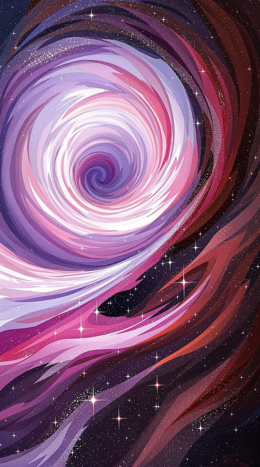 Surreal Stardust Vortex