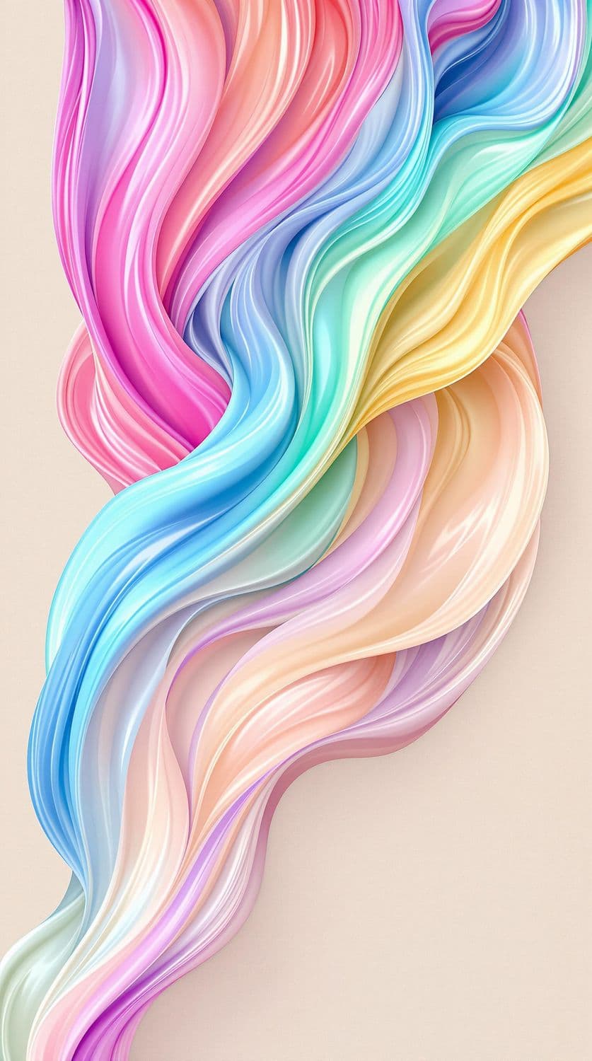 Twisting Ribbons of Color