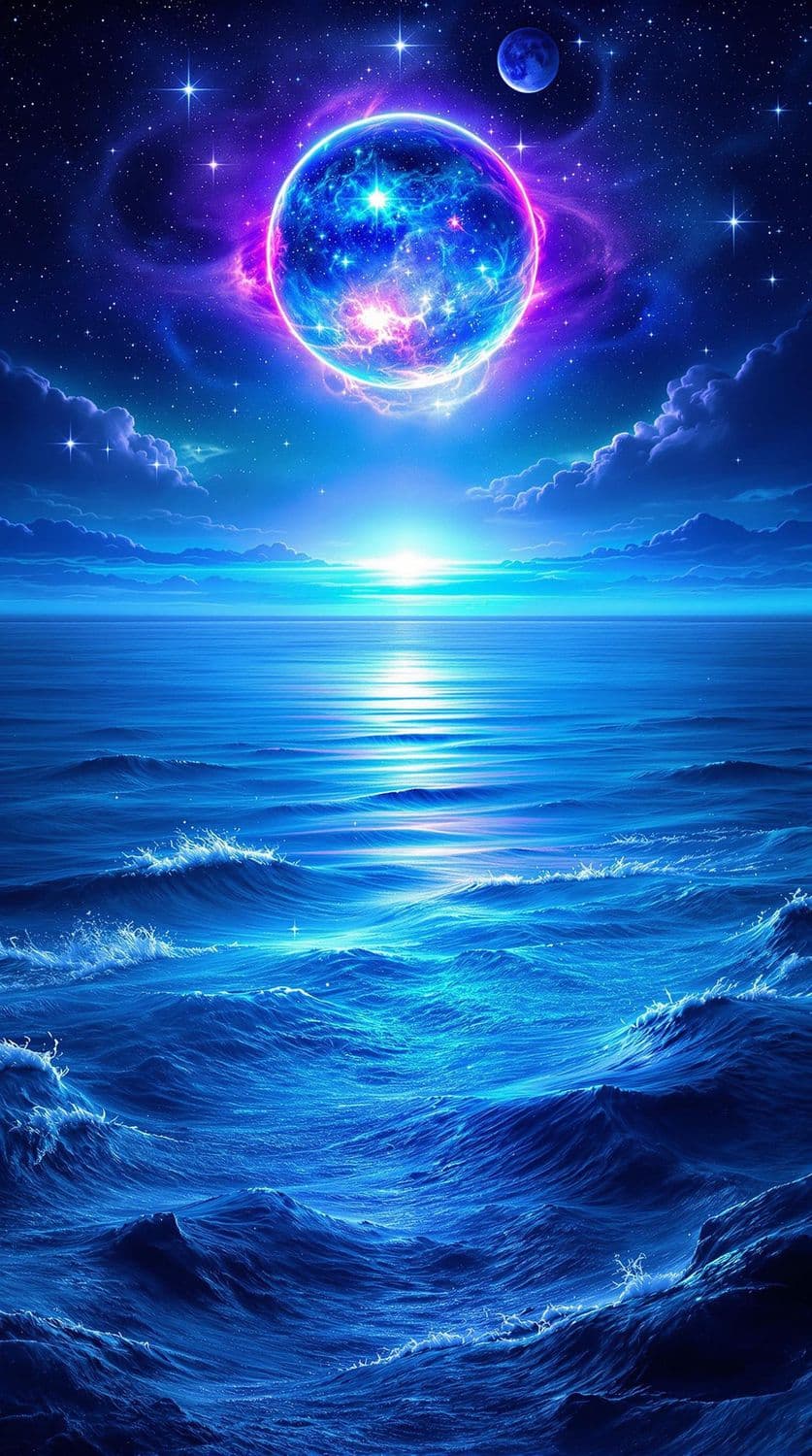 Cosmic Ocean Dreamscape