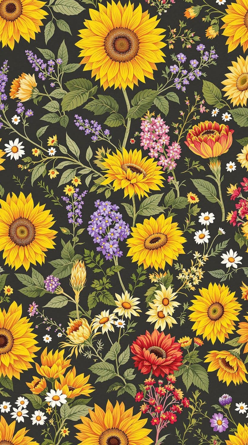 Sunny Floral Harmony