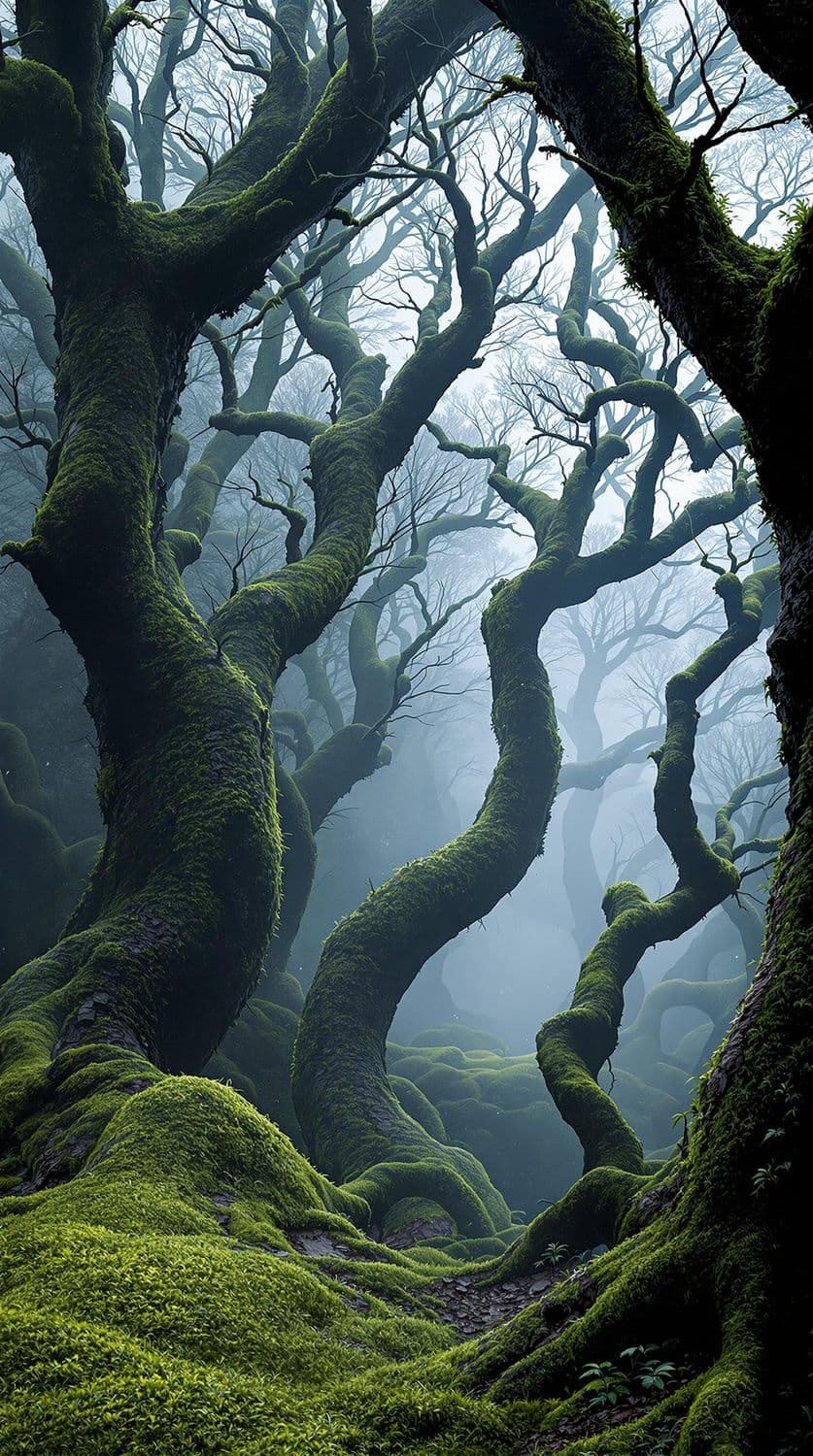 Moss-Covered Labyrinth