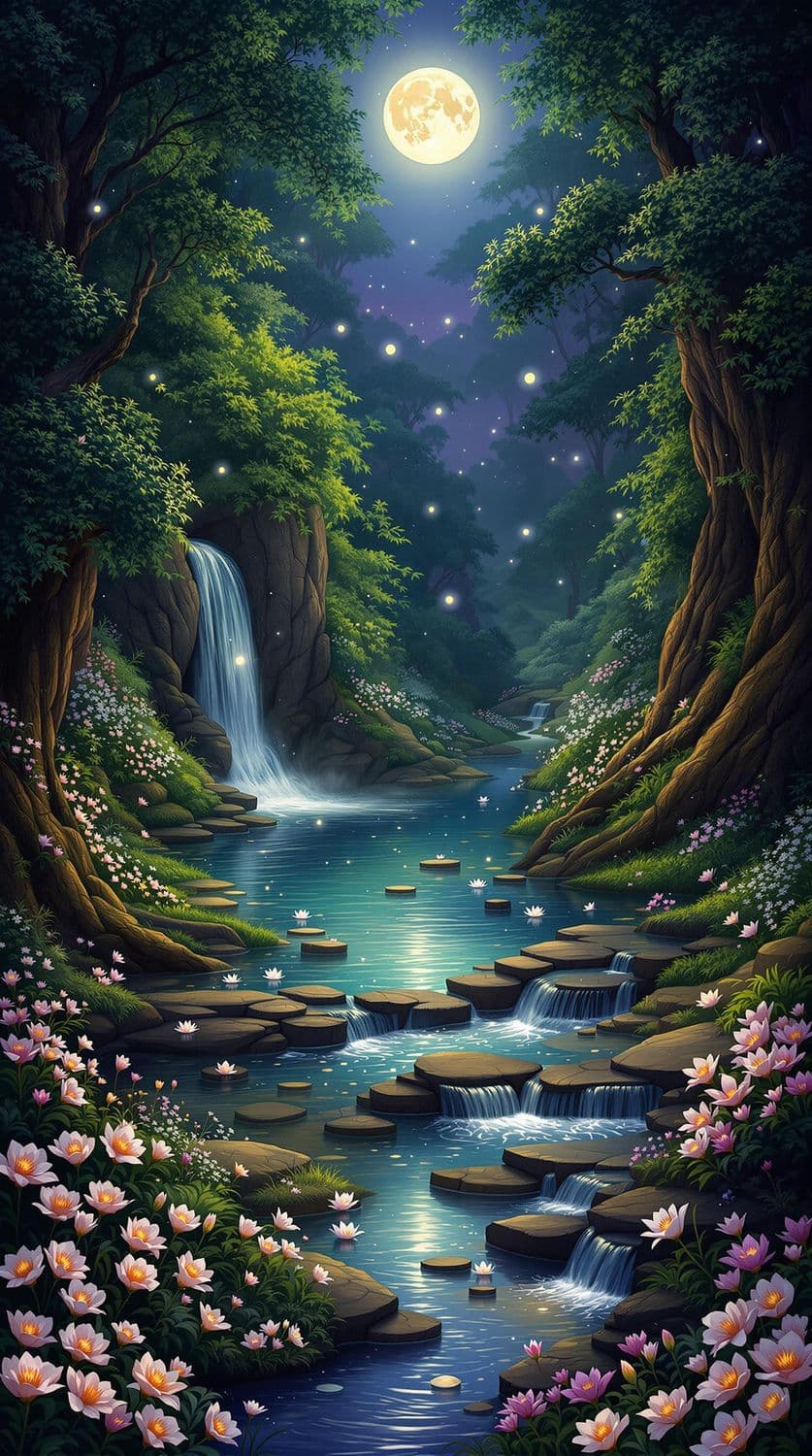 Enchanted Twilight Forest