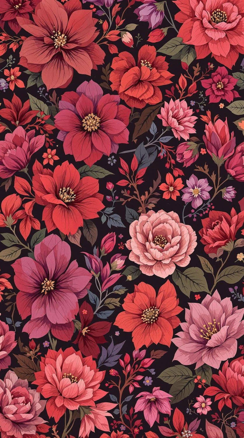 Vibrant Floral Symphony