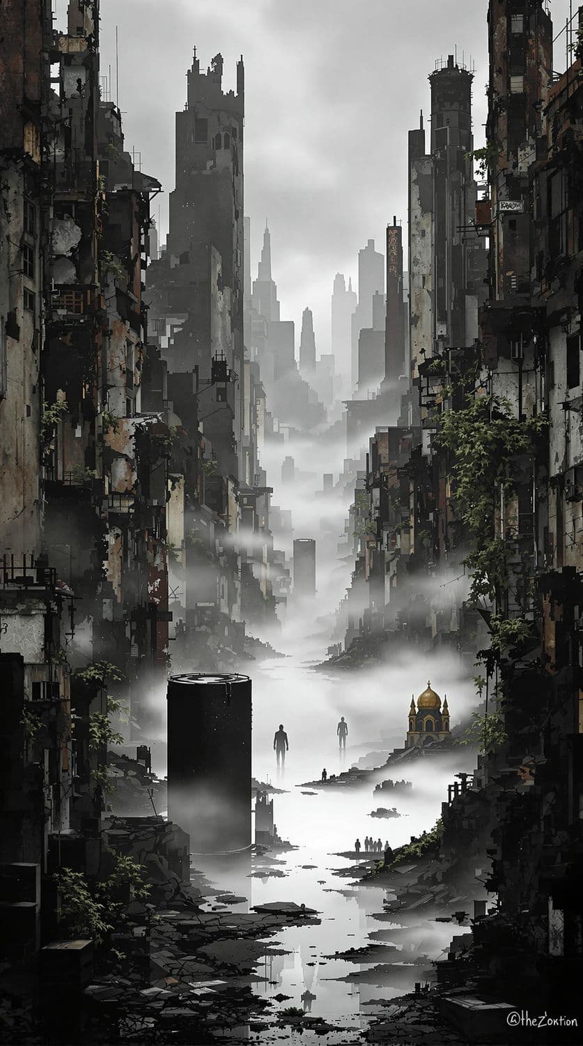 Abandoned Dystopian Ruins