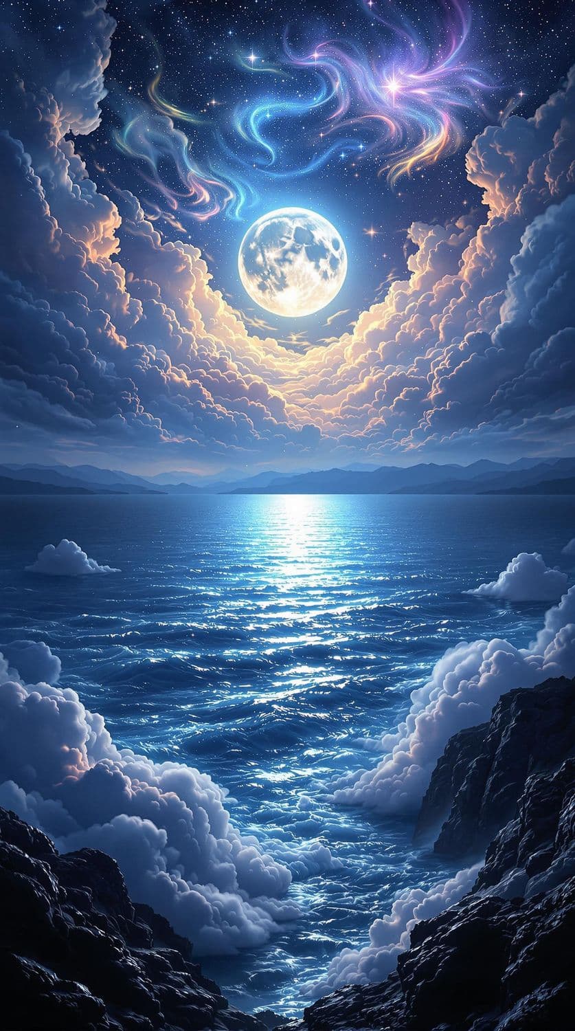 Moonlit Ocean Symphony