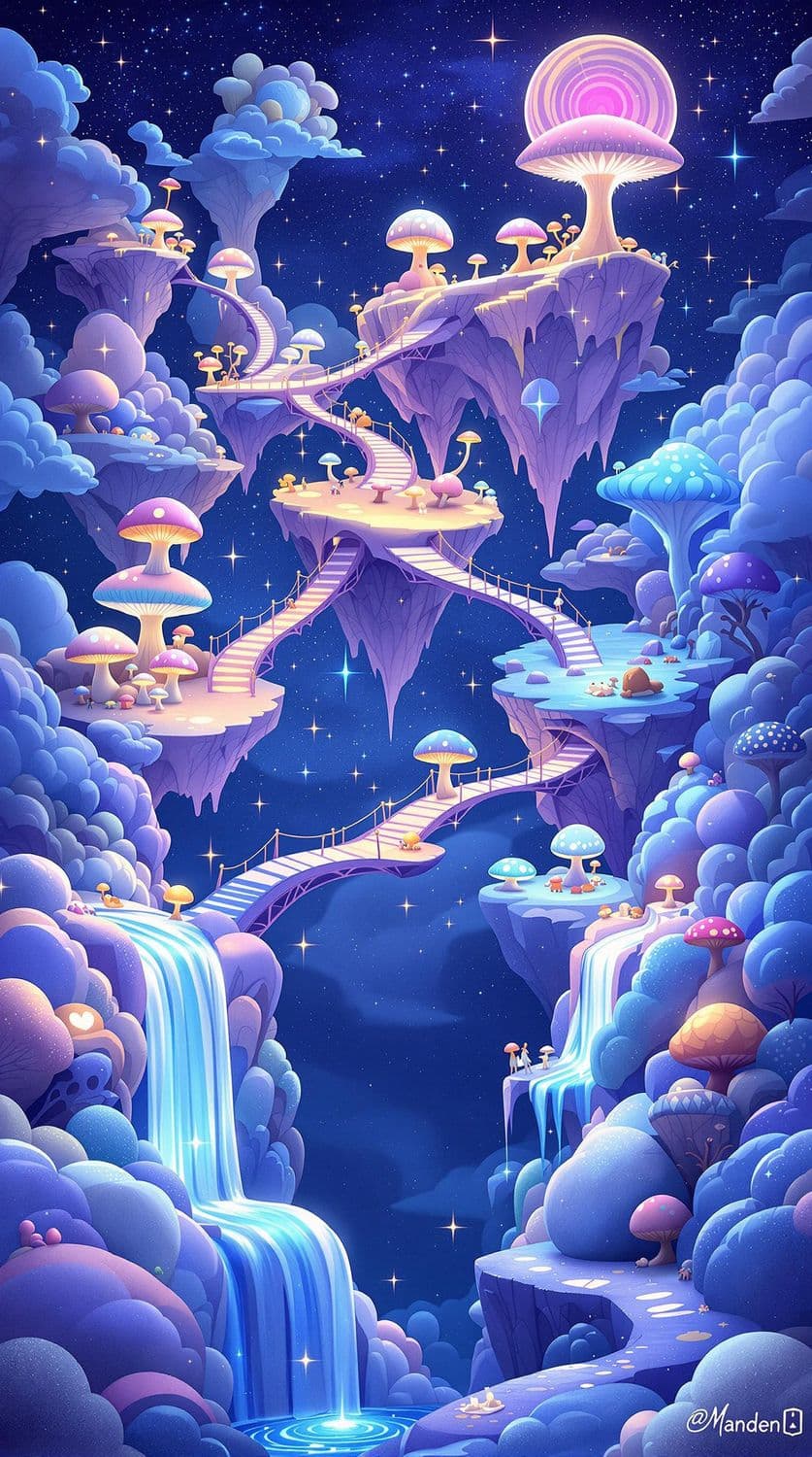 Floating Light Islands