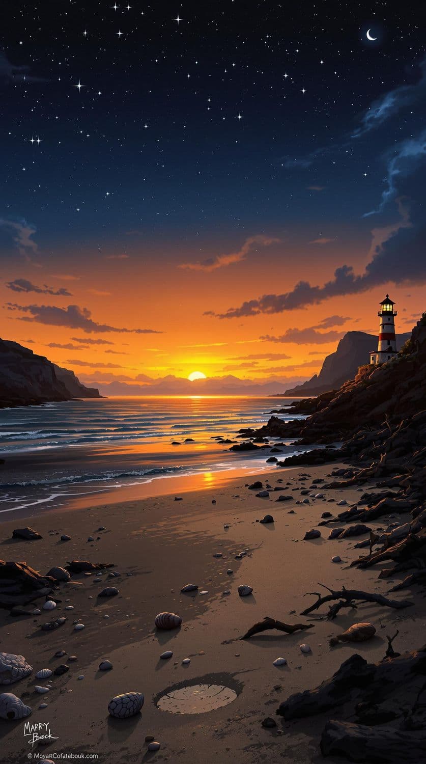 Twilight Coastal Serenity