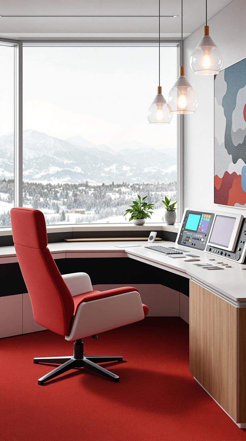 Minimalist Scandinavian Tech Lab