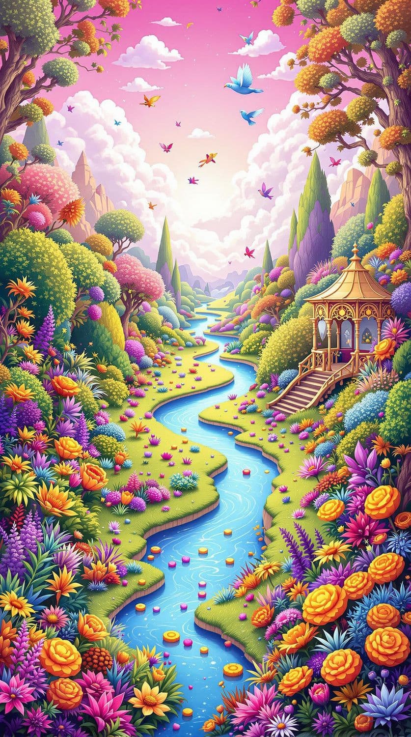 Whimsical Dream Garden