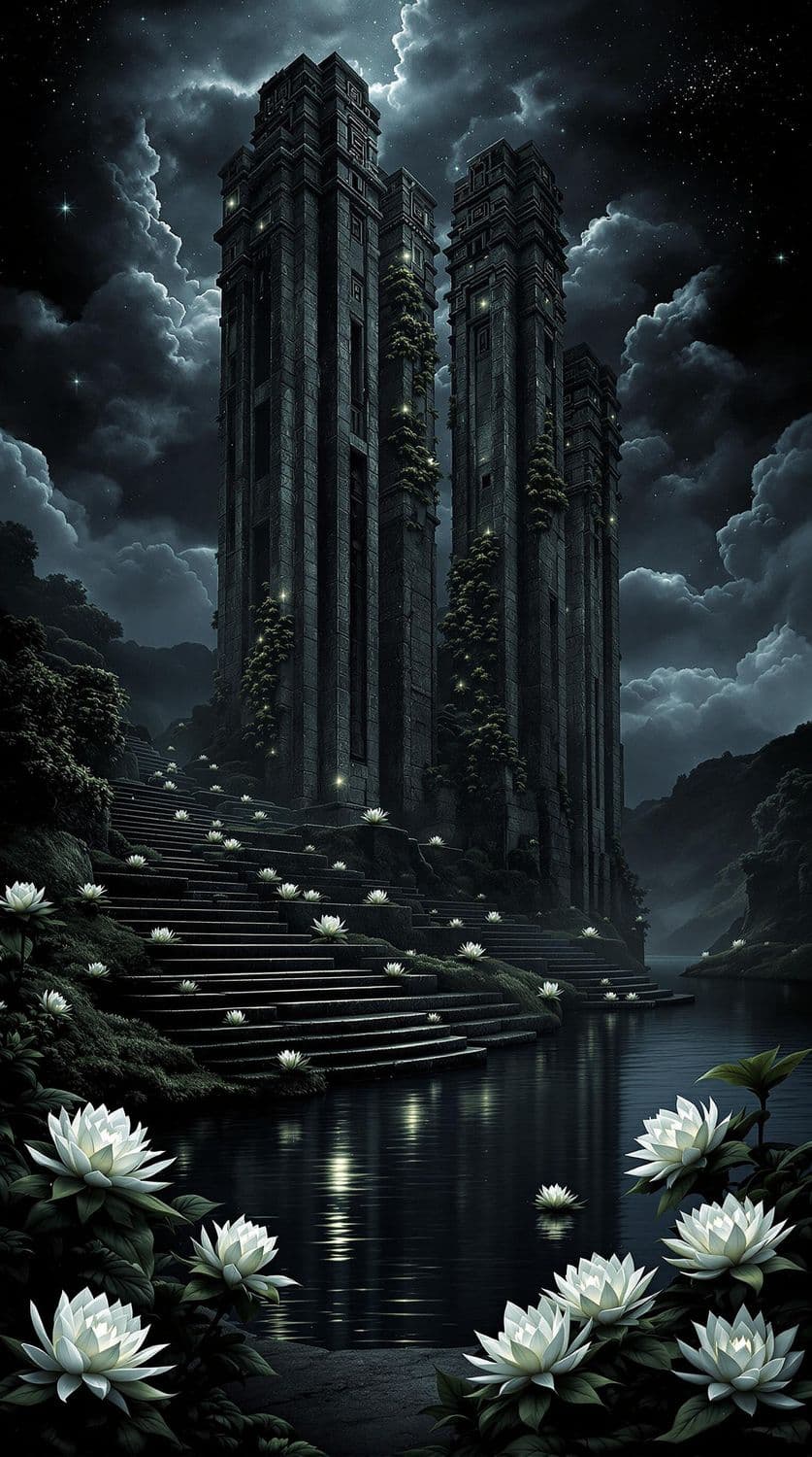 Misty Incan Terraces