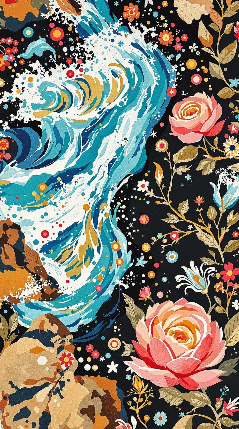 Abstract Ocean Waves