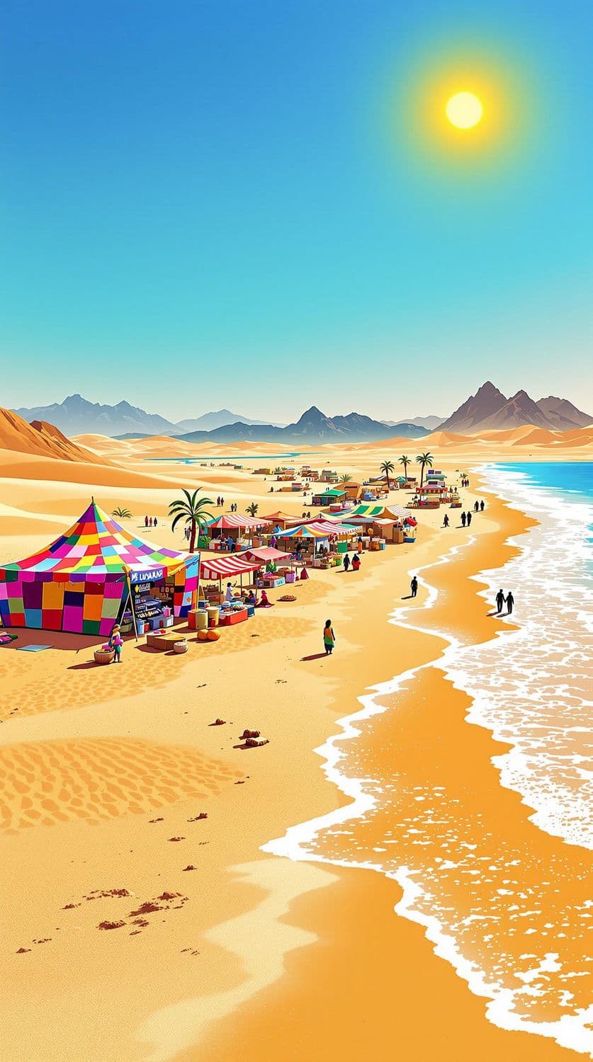 Desert Market Midday