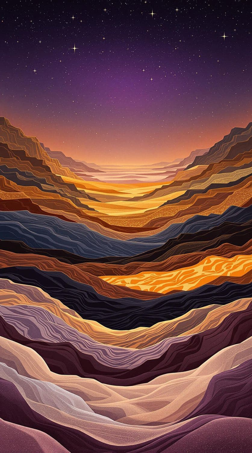 Ethereal Desert Mirage