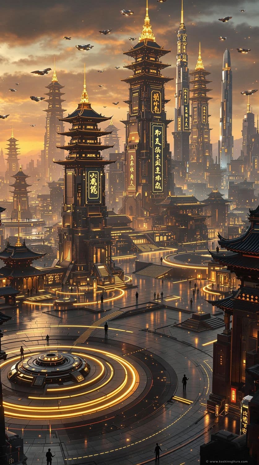 Chinese Futuristic Setting