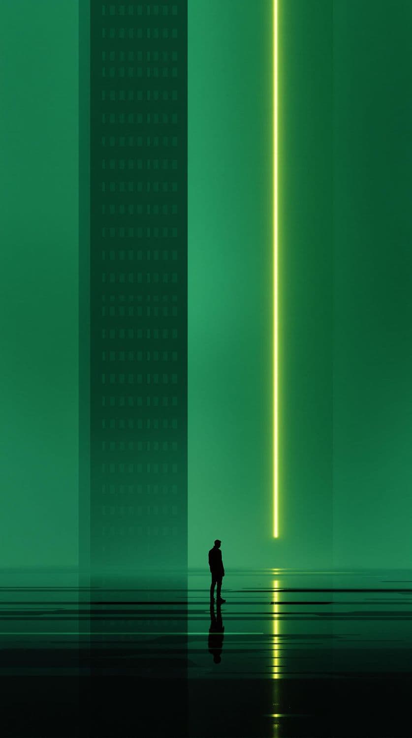 Tranquil Green Cityscape