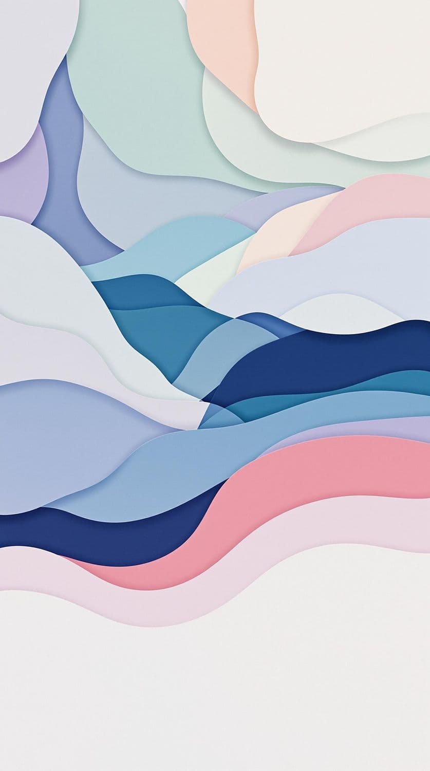 Flowing Layers of Serenity