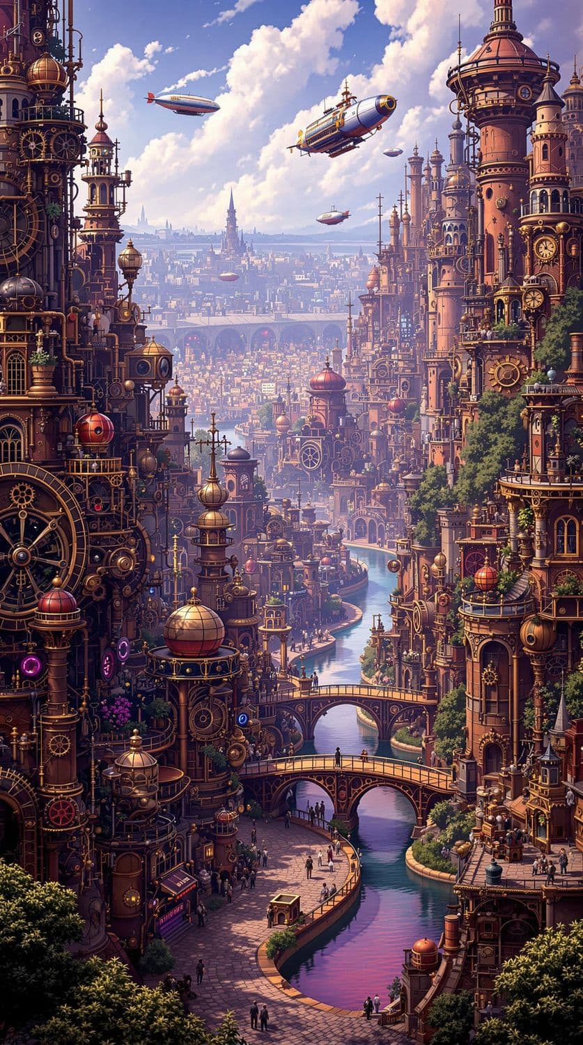 Steampunk City of Innovation