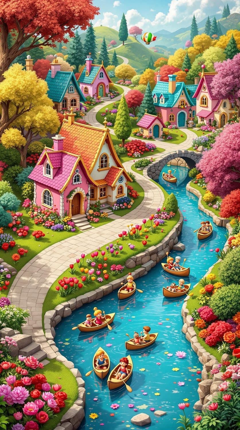 Idyllic Fairytale Hamlet