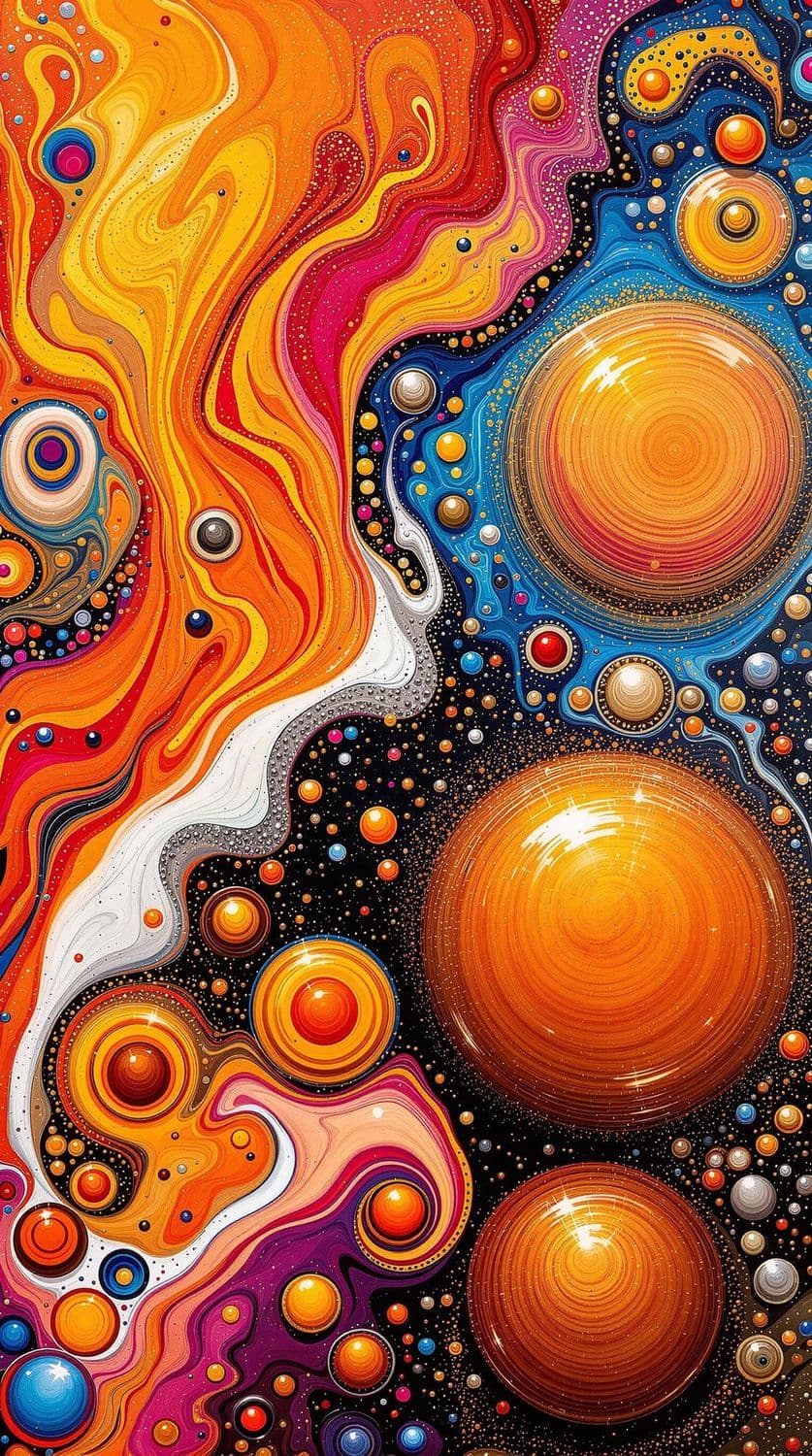 Vibrant Swirls
