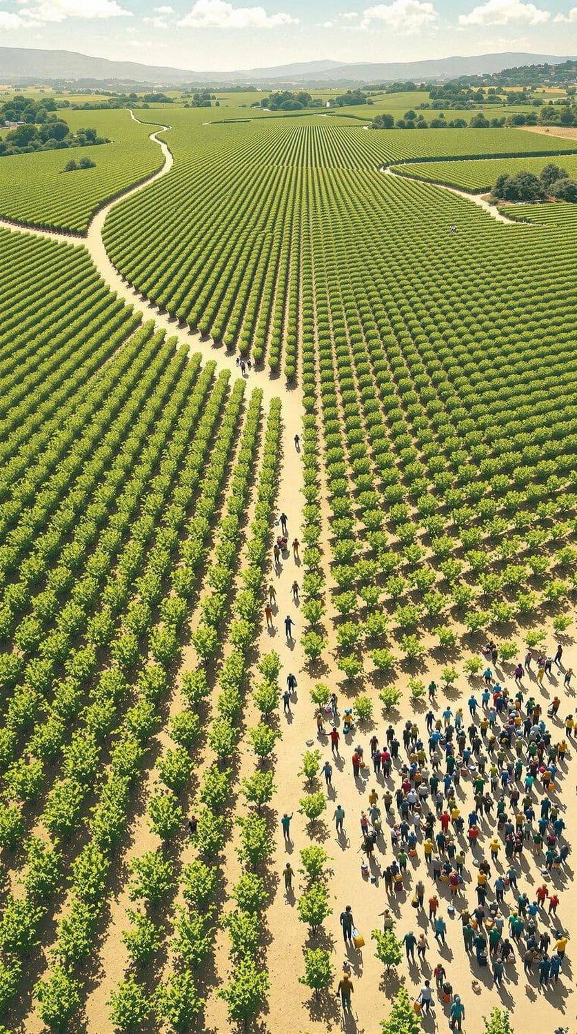 Harvest in the Vineyard