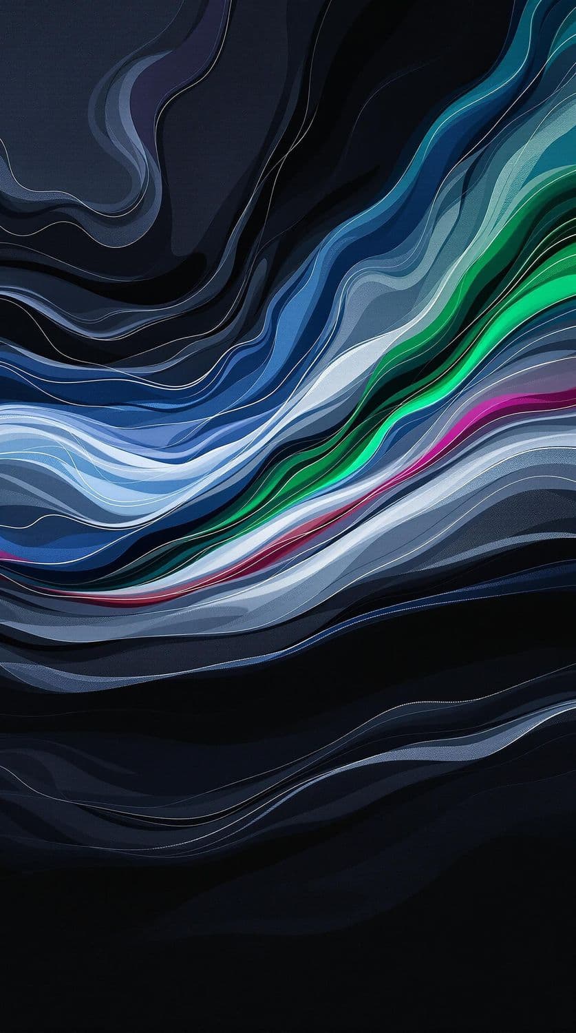 Mystical Waves of Color