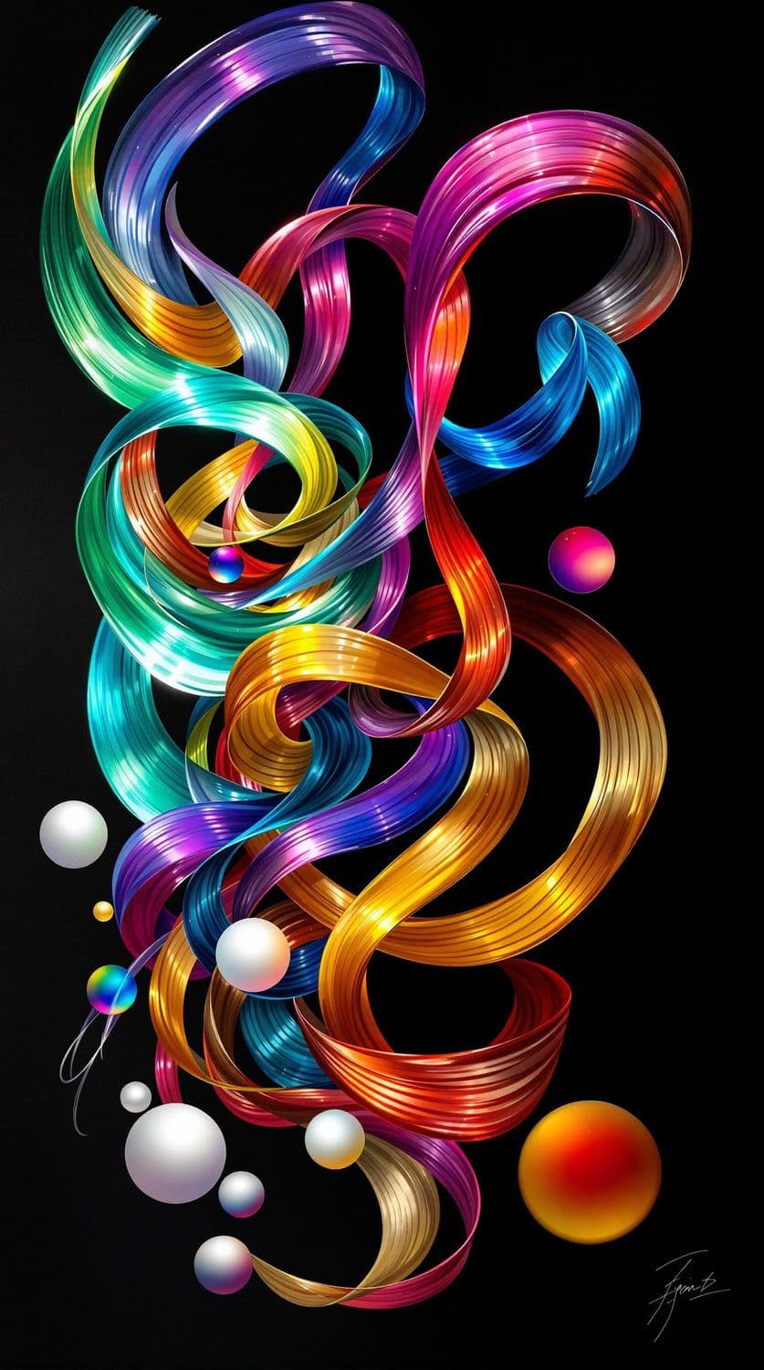 Luminous Ribbons in the Void