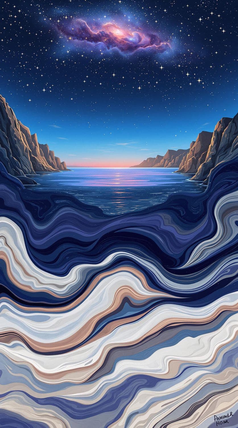 Mystical Coastal Twilight