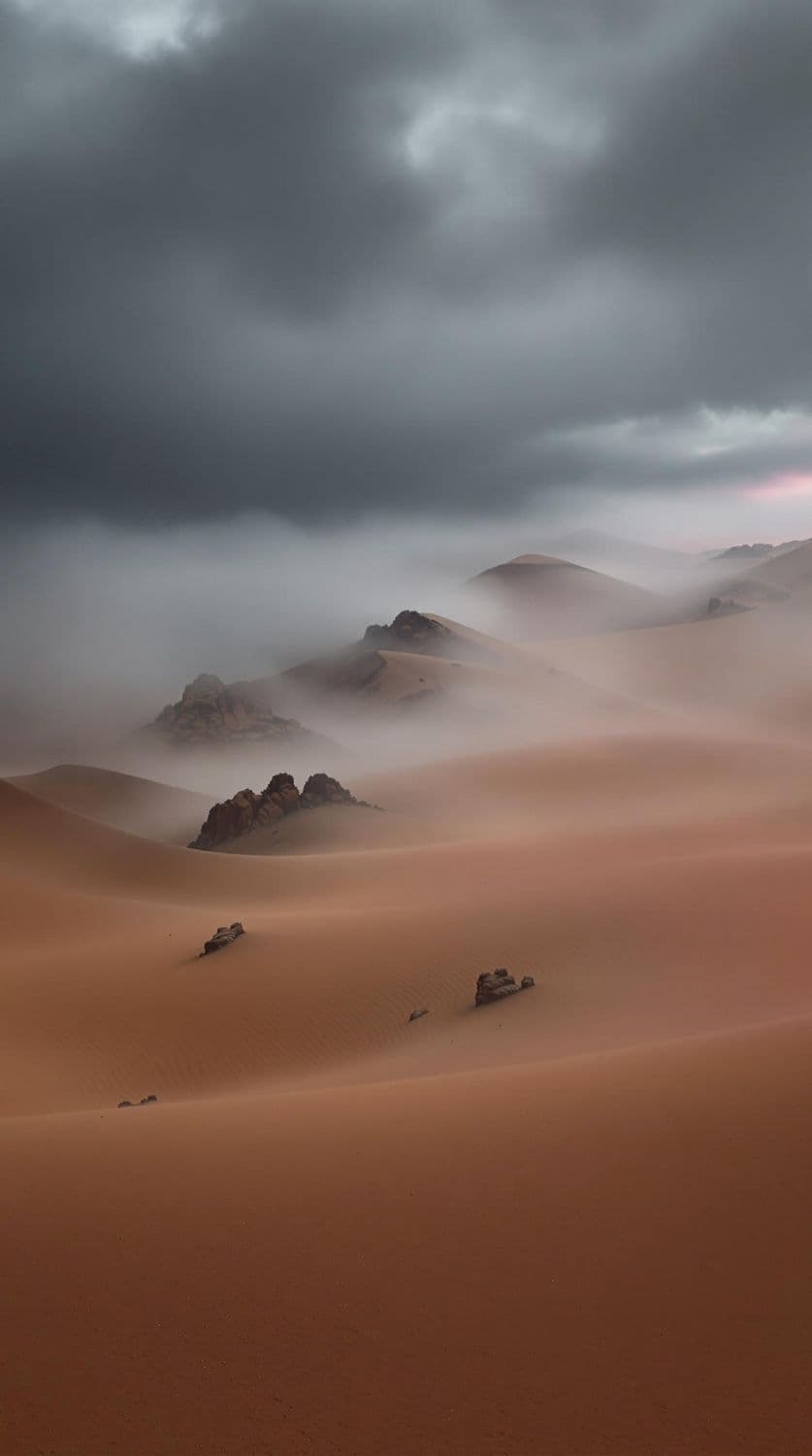 Surreal Desert Mirage