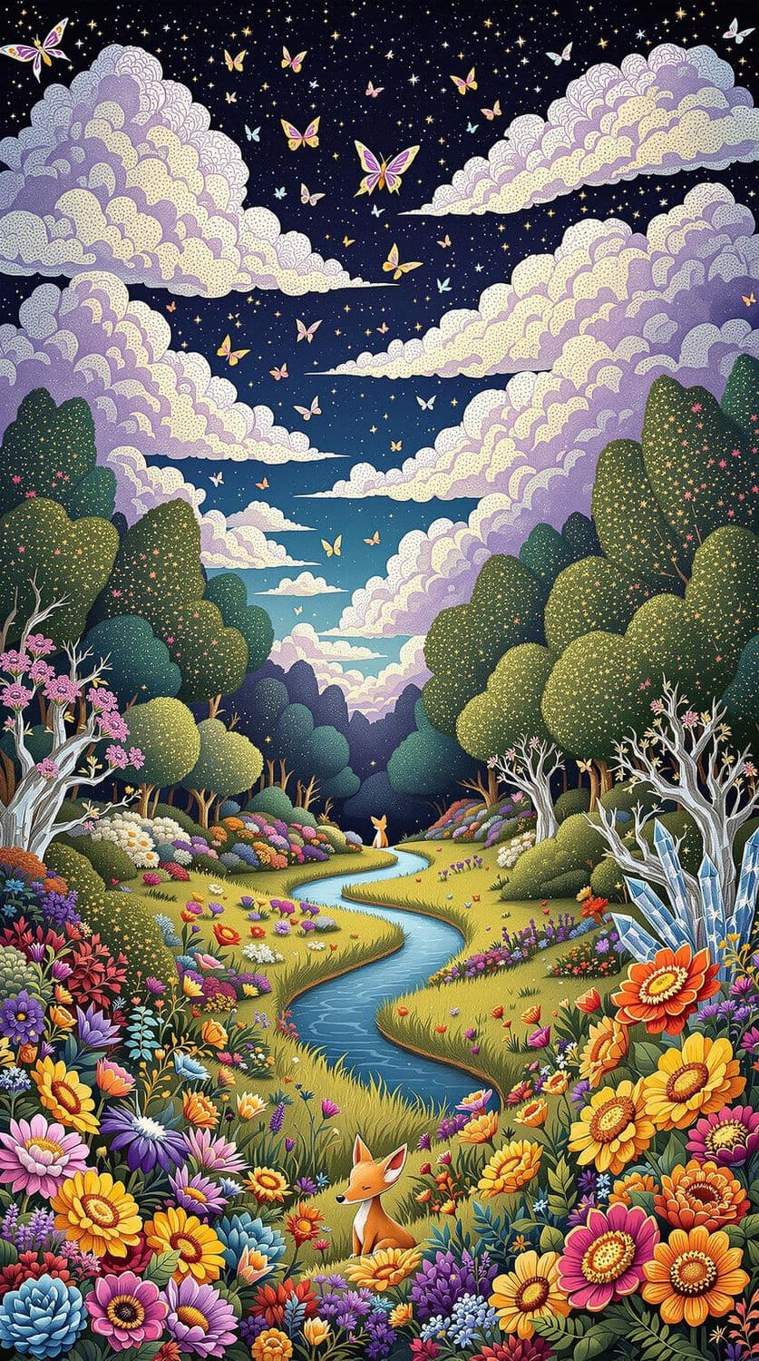 Celestial Garden of Dreams
