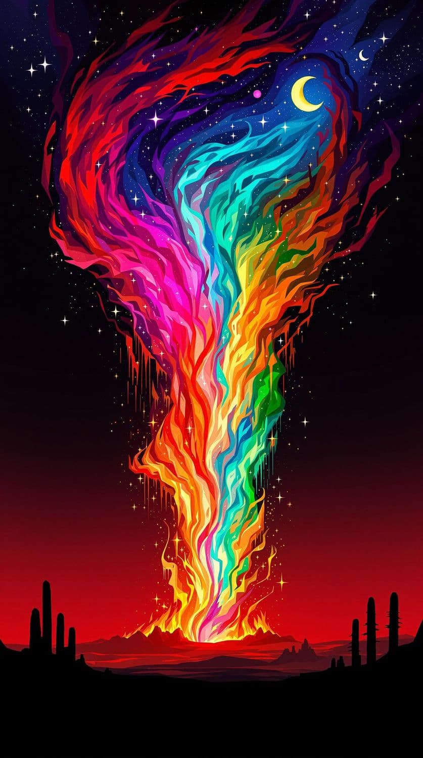 Celestial Desert Dusk