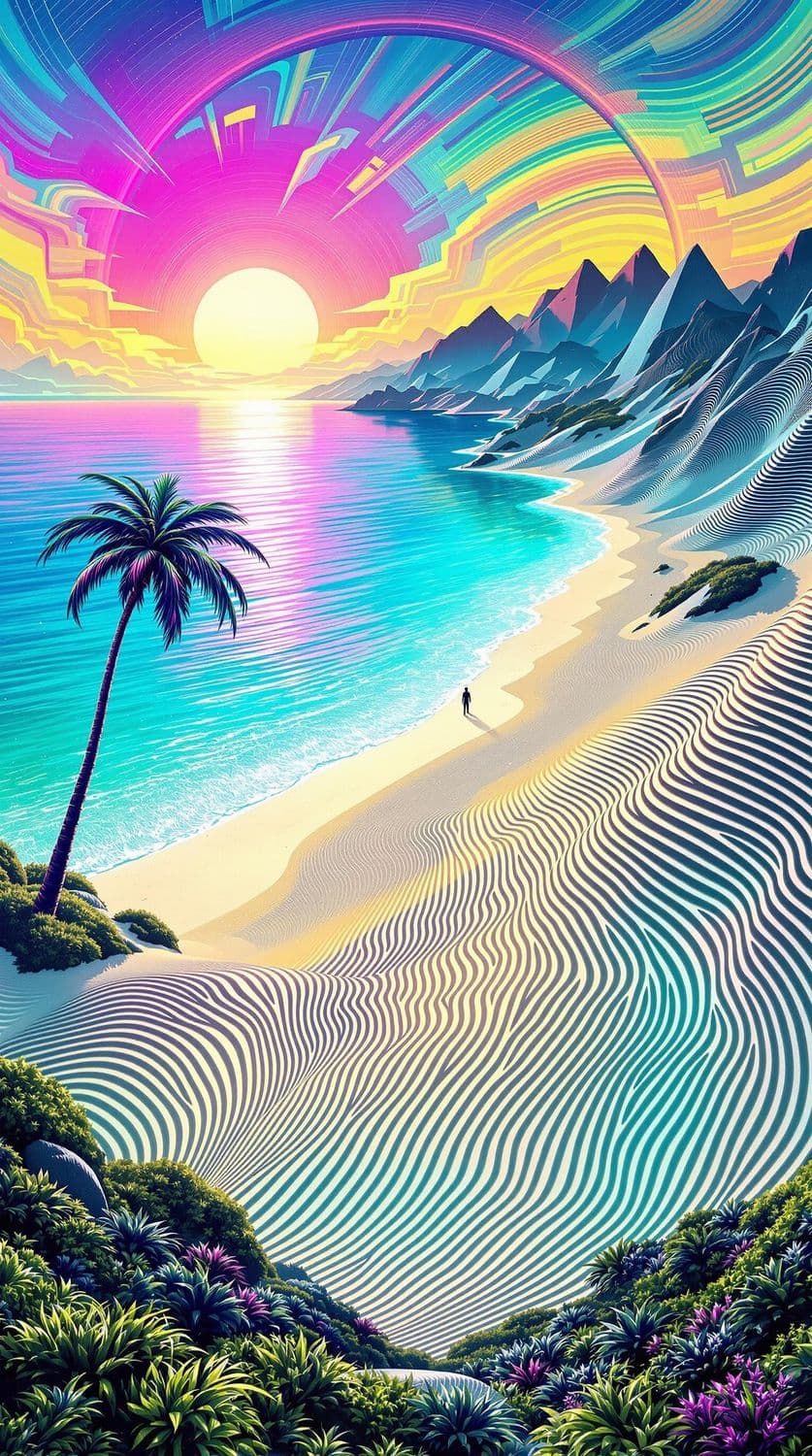 Futuristic Coastal Dream