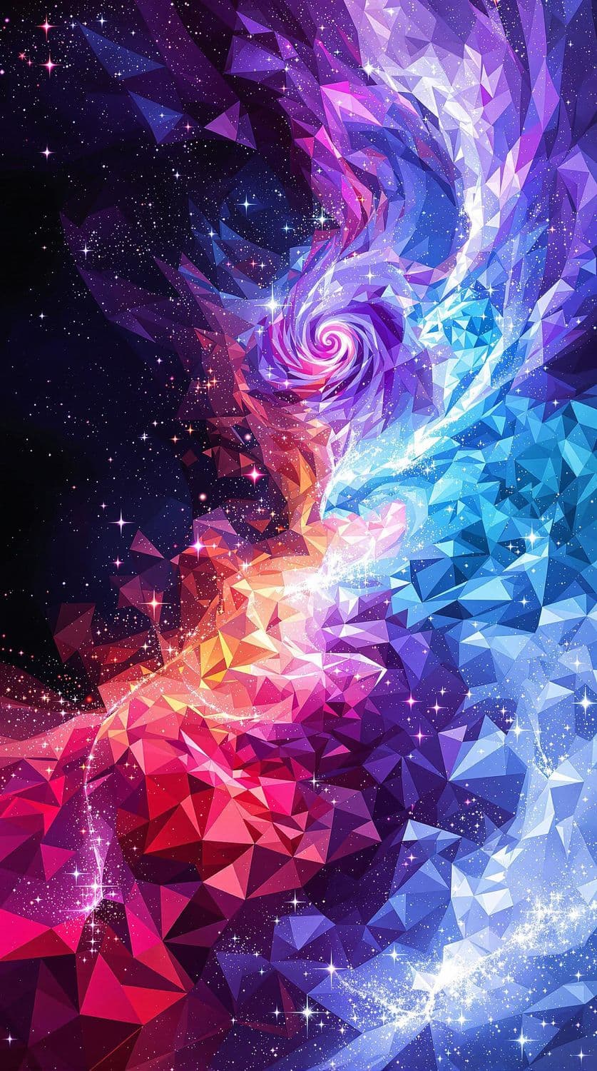 Geometric Cosmic Nebula