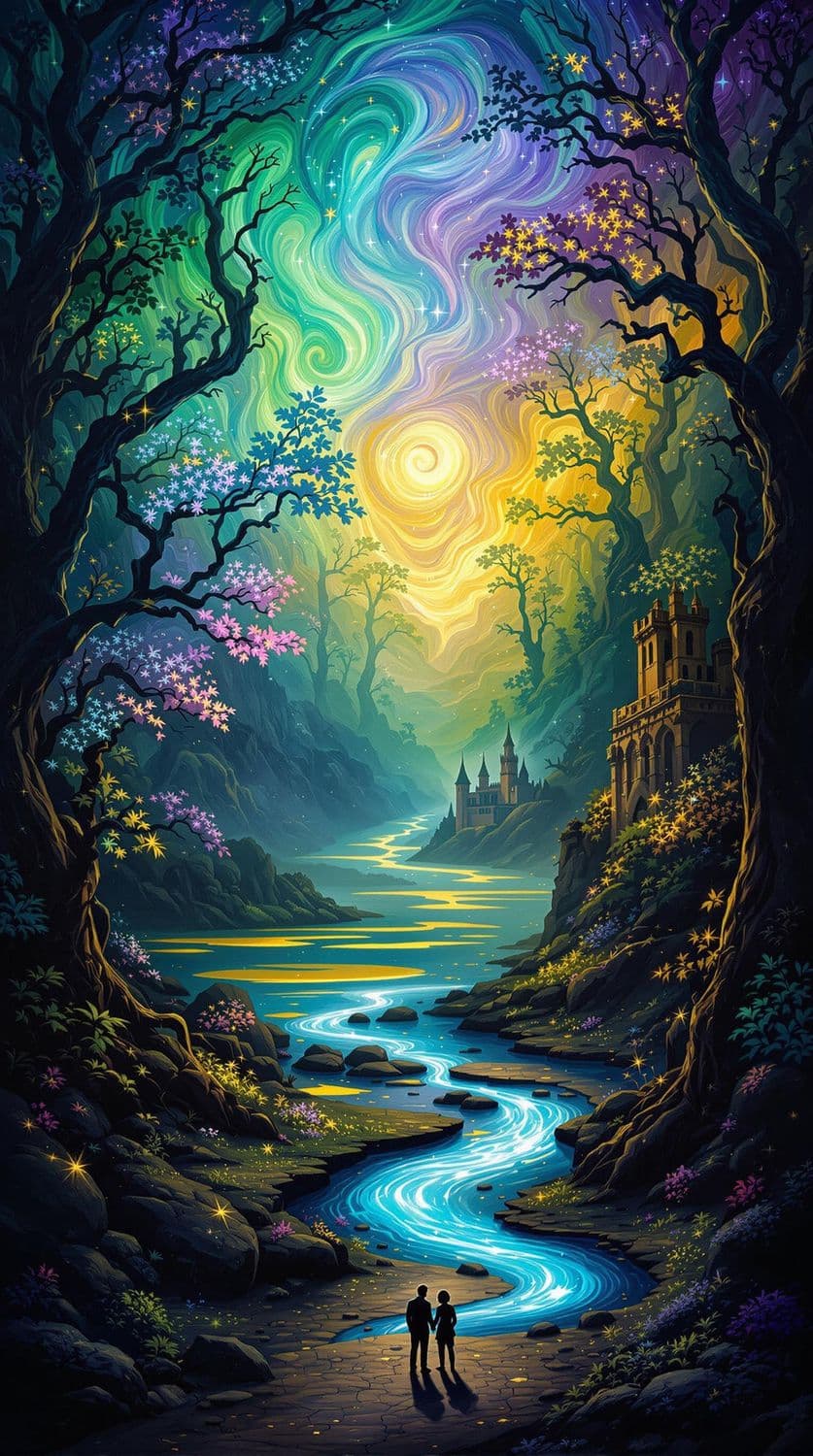 Enchanted Twilight Forest