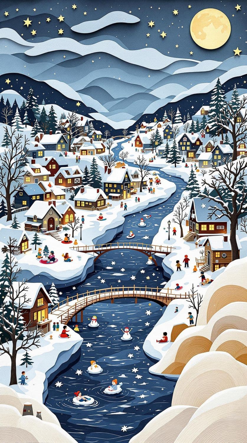 Winter Wonderland Village