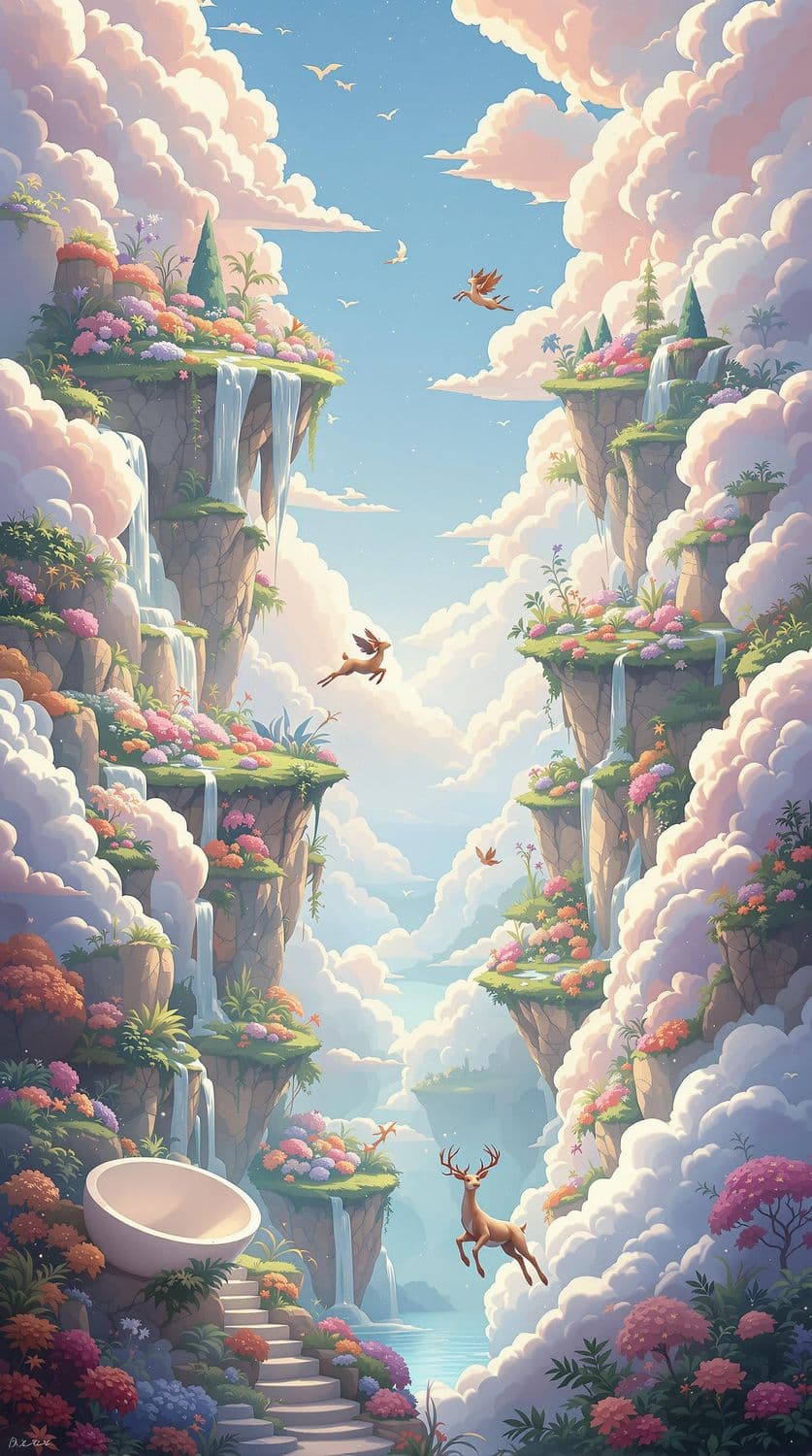 Celestial Garden of Dreams