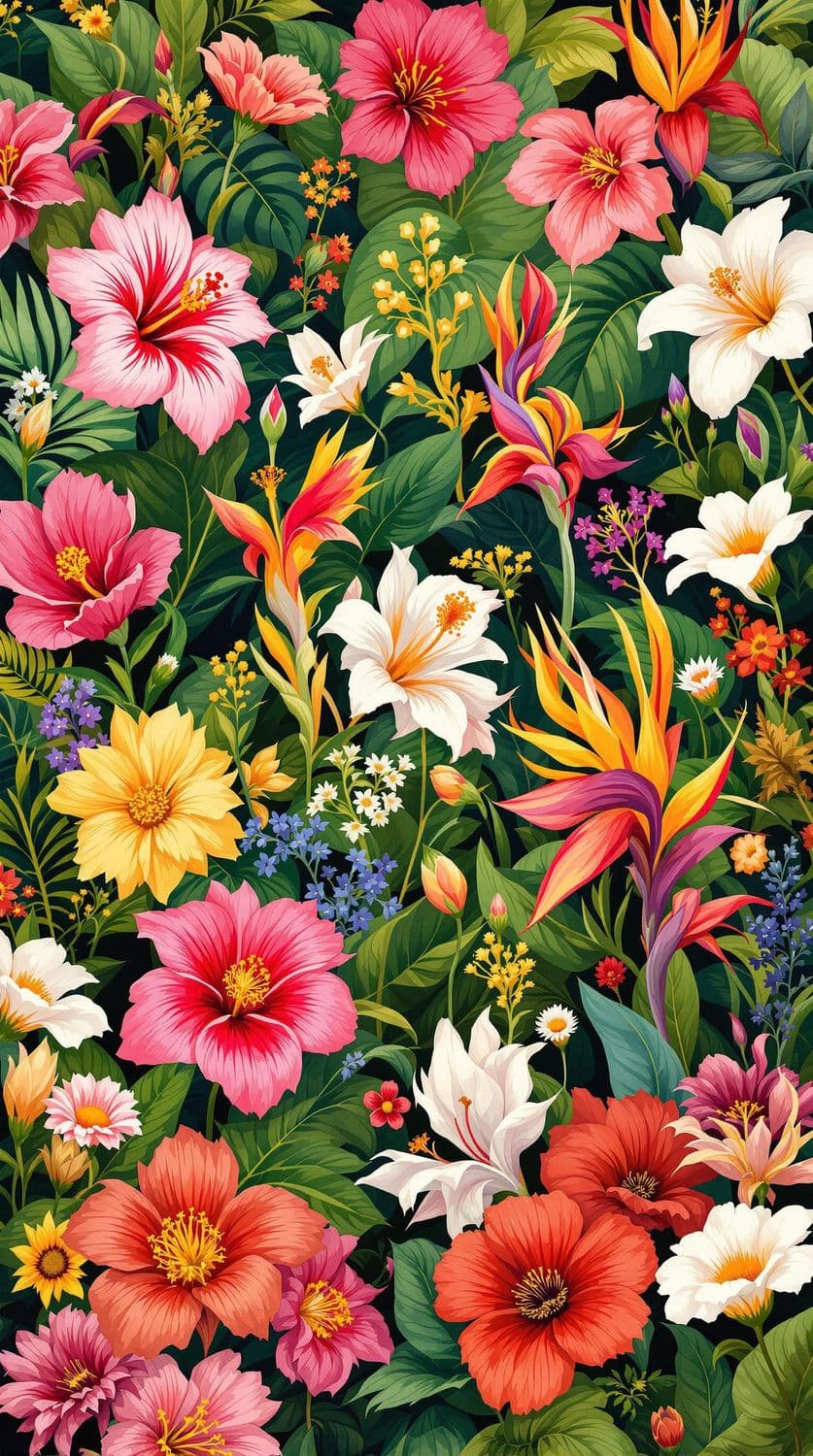 Exotic Tropical Garden