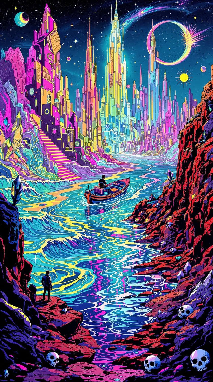 Psychedelic Ocean Metropolis
