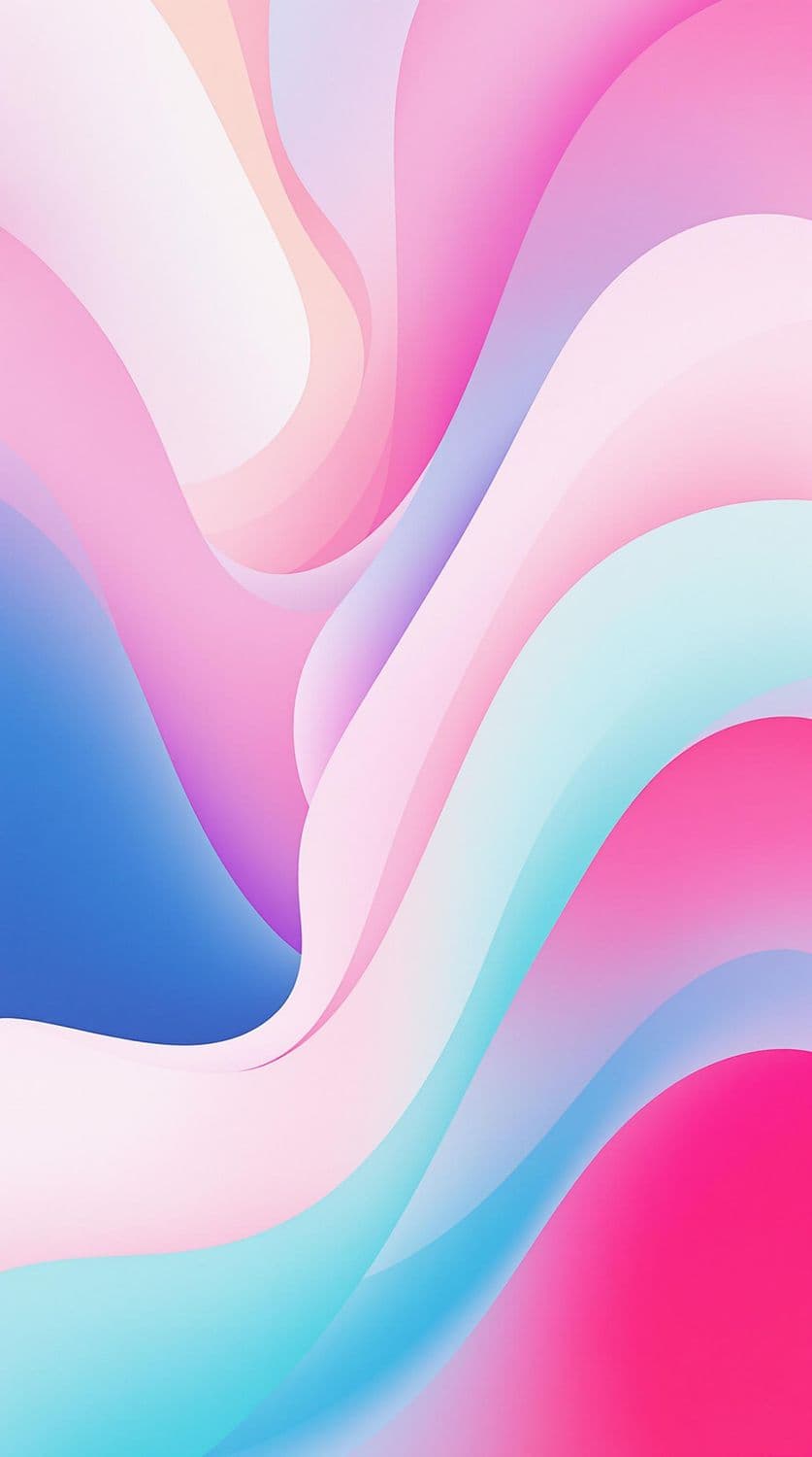 Overlapping Pastel Arcs