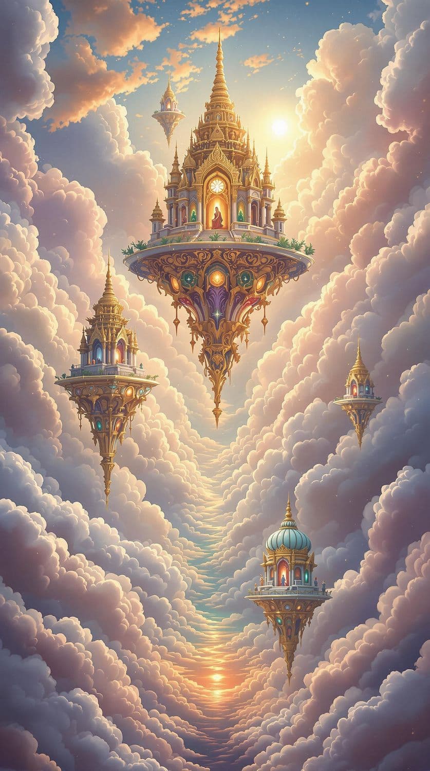 Ethereal Realms Above the Clouds
