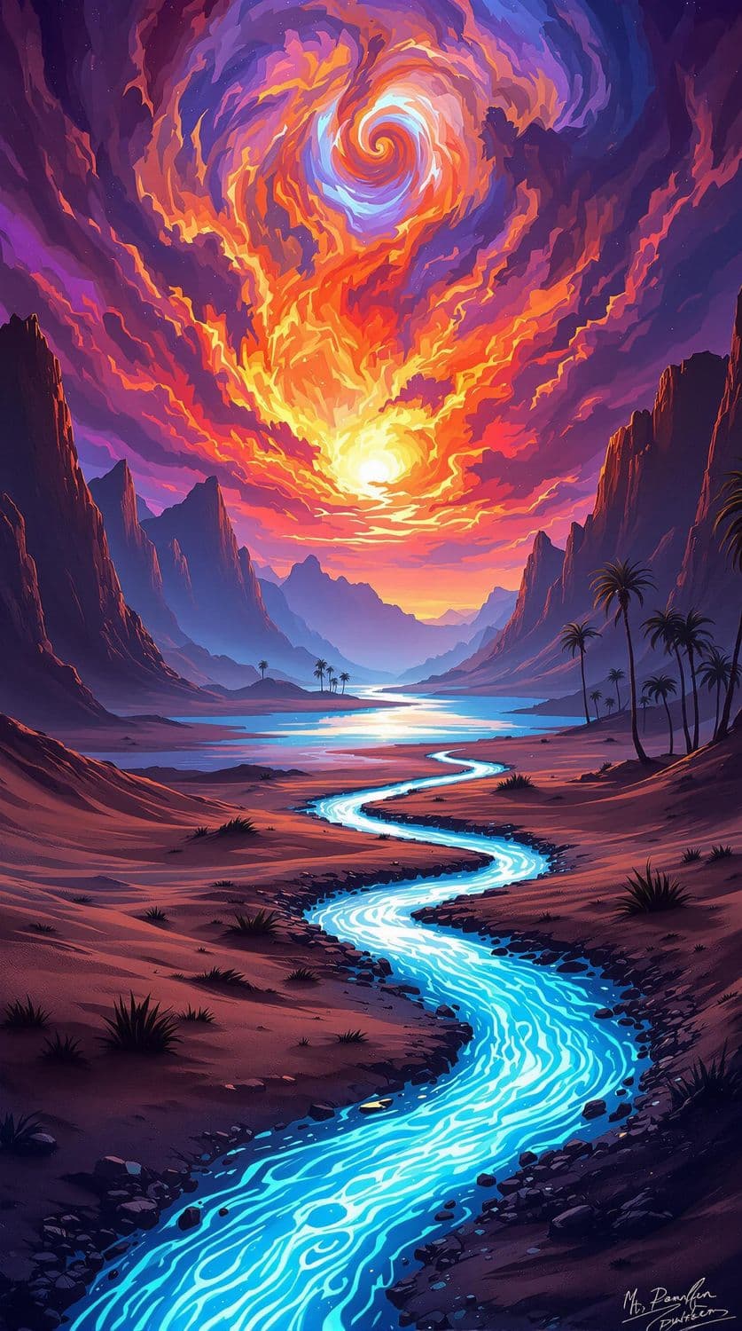 Oasis in a Dream Desert