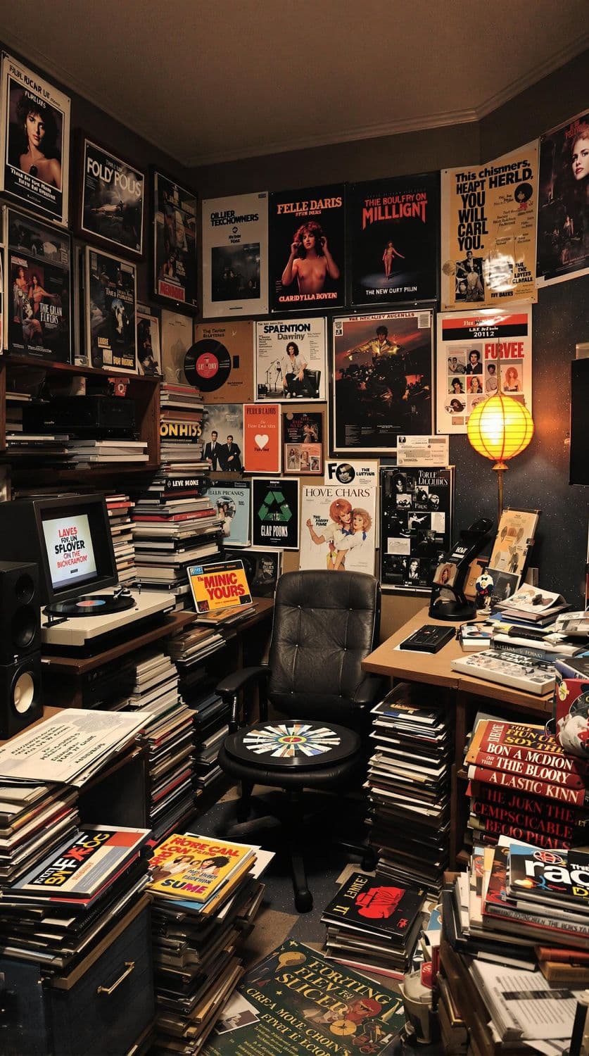 1970s Music Lover's Den